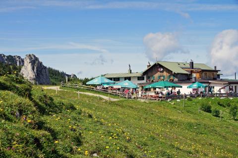 Steinlingalm auf der Kampenwand