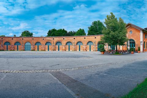 Lokschuppen Aussenansicht